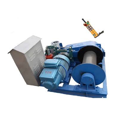 JM Model Electric Winch 0.5 Ton 80m Rope Capacity Single Speed