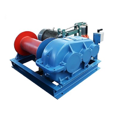 JK Model Electric Winch 10 Ton 90m Rope Capacity Dual Speed 690V High Power