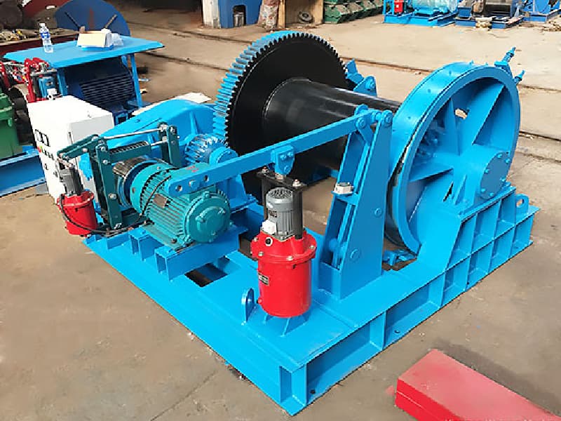 JZ Model Electric Winch Custom 3600m Rope Capacity for Any Tonnage 0.5-200T