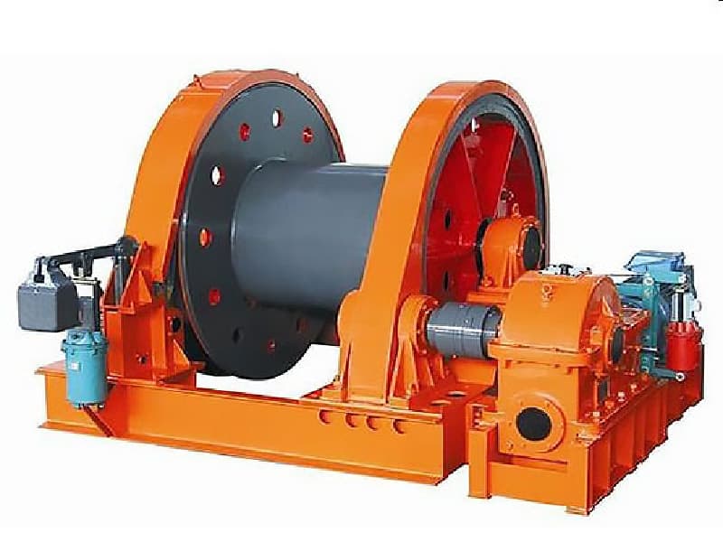 JZ Model Electric Winch Custom 3600m Rope Capacity for Any Tonnage 0.5-200T
