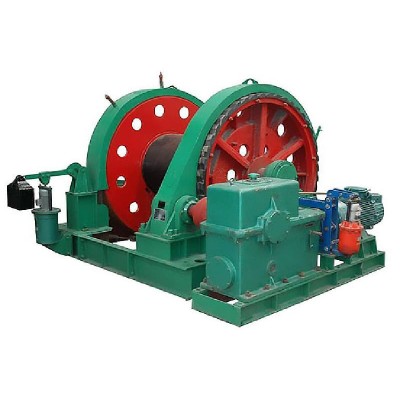 JZ Model Electric Winch 1 Ton 3600m Rope Capacity Deep Vertical Conveyance