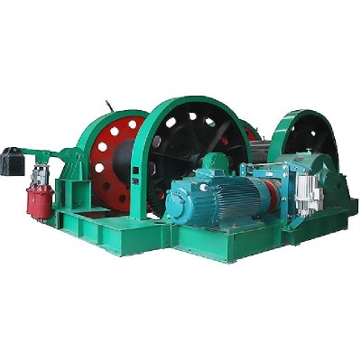 JZ Model Electric Winch 20 Ton 100m Rope Capacity Single Speed Heavy Industry
