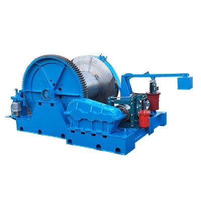 JZ Model Electric Winch 50t 60m Rope Capacity Dual Speed Mega Shaft Sinking