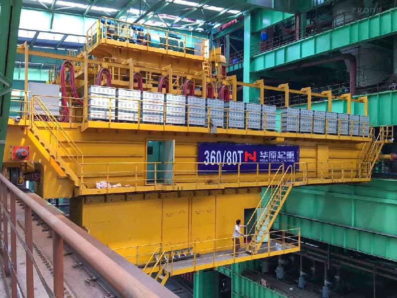 YZ 400 Ton Ultra-Heavy Ladle Crane for EAF to CCM