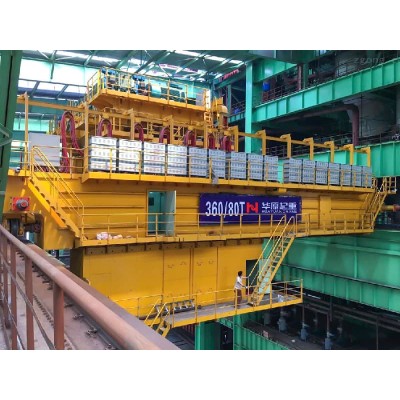 YZ 400 Ton Ultra-Heavy Ladle Crane for EAF to CCM