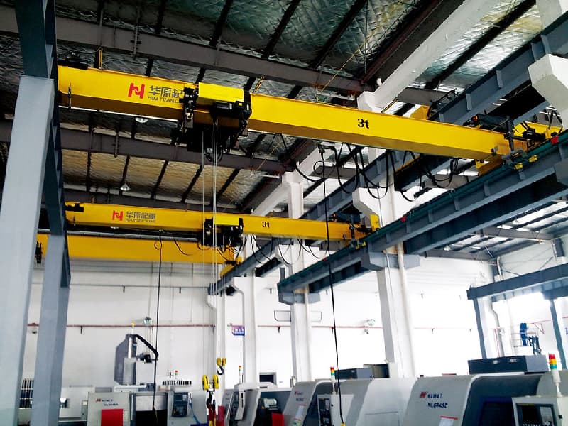 HD Single Girder Overhead Crane 12.5 Ton 16m Span Wireless