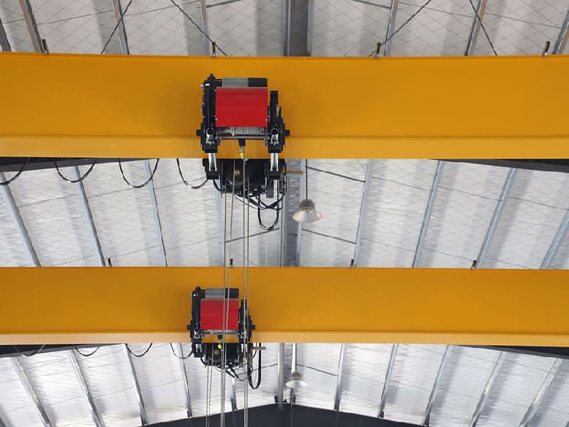 HD Single Girder Overhead Crane 2 Ton 20m Span for Warehouses