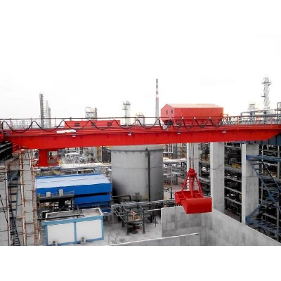 8 Ton QZ Grab Crane for Incineration Plant, 12m Height, 19.5m Span