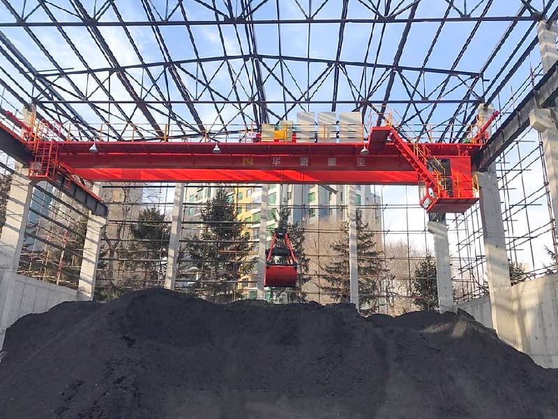 6.3 Ton QZ Grab Crane, 14m Height, 19.5m Span for Industrial Use