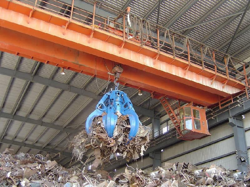 6.3 Ton QZ Grab Crane, 14m Height, 19.5m Span for Industrial Use