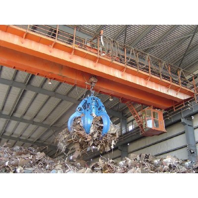 5T QZ Grab Crane, 18m Max Height, 22.5m Span for Waste Handling