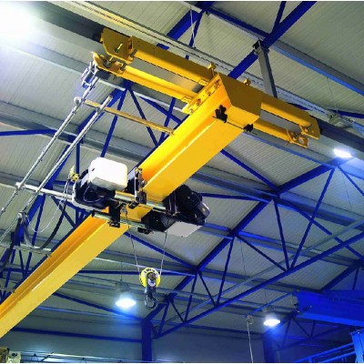 5 Ton Suspension Crane to FEM, 15m Height, 18m Span, Locking System Ready