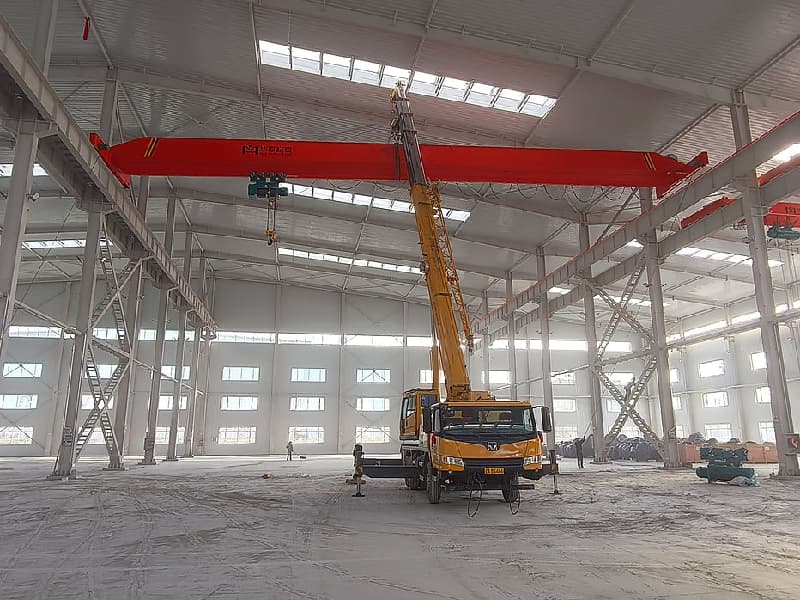 LB 16 Ton Explosion-proof Single Girder, 30m Max Lift, 30m Span