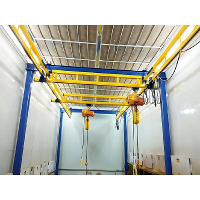 1 Ton KBK Flexible Crane - 12m Span, 3.5m Lift Height