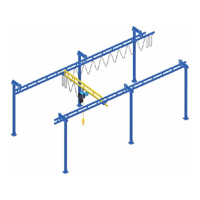 KBK Flexible Crane 250kg, 22m Span, 4m Lift Height