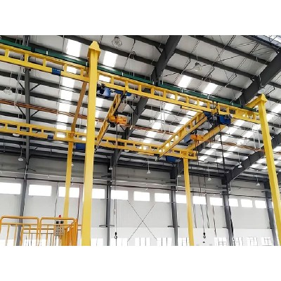 KBK Flexible Crane for 125kg Loads, 15m Span, 2.5m Height
