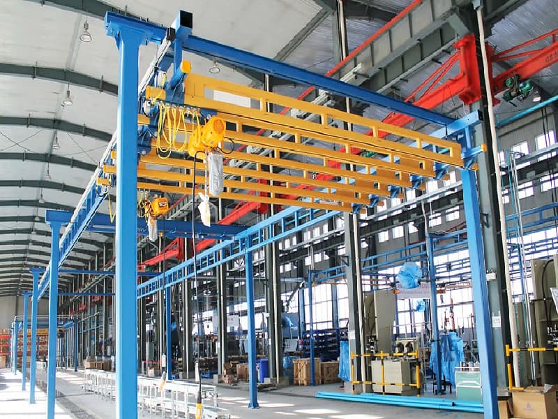 KBK Flexible Crane for 125kg Loads, 15m Span, 2.5m Height