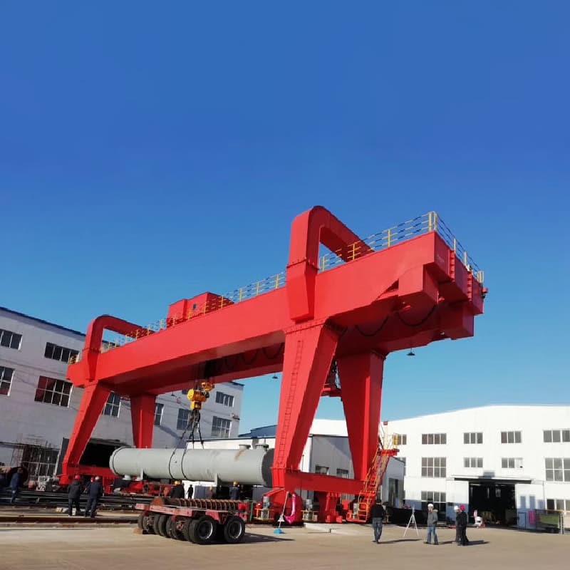 MG Double Girder Gantry Crane - 100 Ton Capacity, 40m Span, 20m Lift