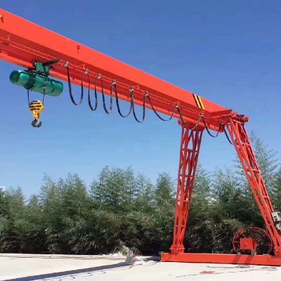 MH-type Single Girder Gantry Crane - 16 Ton Capacity, 22m Span, 11m Lift