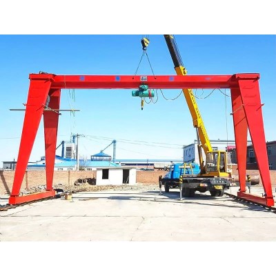 MH Single Girder Gantry Crane - 2t Lifting, 18m Span, 10m Height