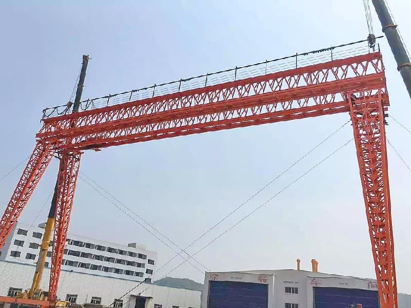 Truss Girder Gantry Crane 5 Ton Capacity, 30 Meter Span, 18 Meter Lifting Height
