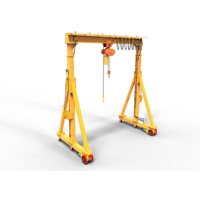 Portable Gantry Crane 1 Ton Capacity, 7 Meter Span, 8 Meter Lifting Height