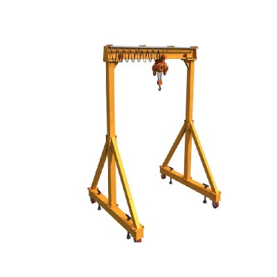 Portable Gantry Crane 0.5 Ton Capacity, 5 Meter Span, 6 Meter Lifting Height