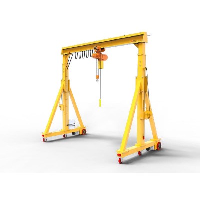 Portable Gantry Crane 2 Ton Capacity, 4 Meter Span, 5 Meter Lifting Height