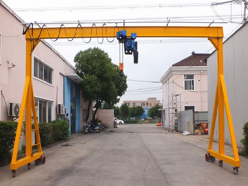 Portable Gantry Crane 5 Ton Capacity, 16 Meter Span, 11 Meter Lifting Height