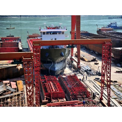 50t Shipyard Gantry Crane, 40m Lifting Height & 50m Span for Engine Installation