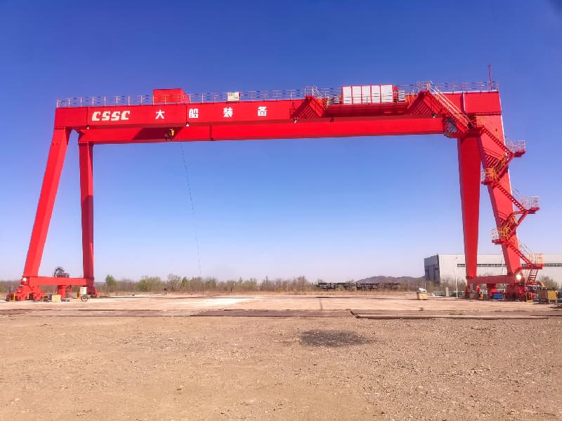 170 Ton Shipyard Gantry Crane, 50m Lifting Height & 155m Span