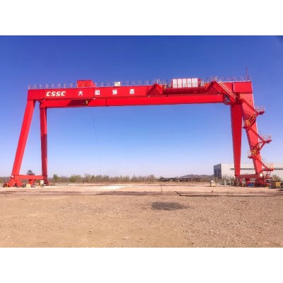 80 Ton Shipyard Gantry Crane, 55m Lifting Height & 85m Span