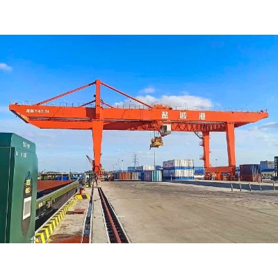 Rail Mounted Gantry Crane (RMG) for Efficient 20ft/40ft/45ft Container Handling