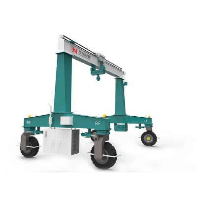 5T Single Girder RTG Crane, 4.5m Lift & 6m Span for Indoor Storage Areas