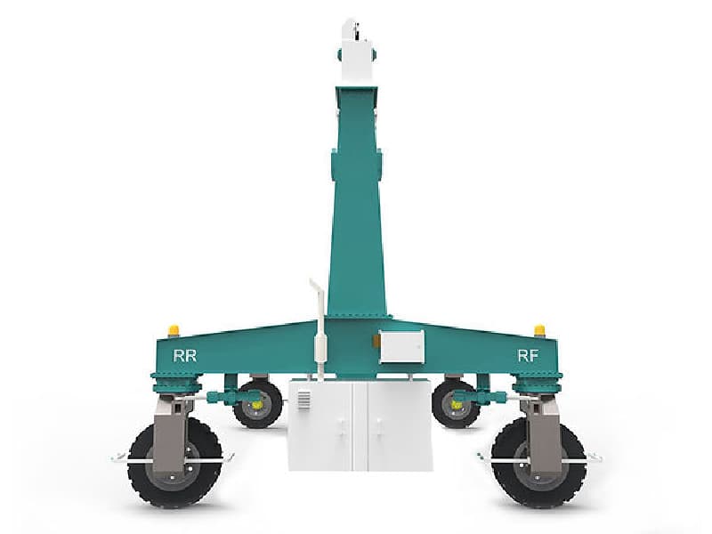 20T Single Girder RTG Crane, 4m Lift & 9m Span for Machinery Installation