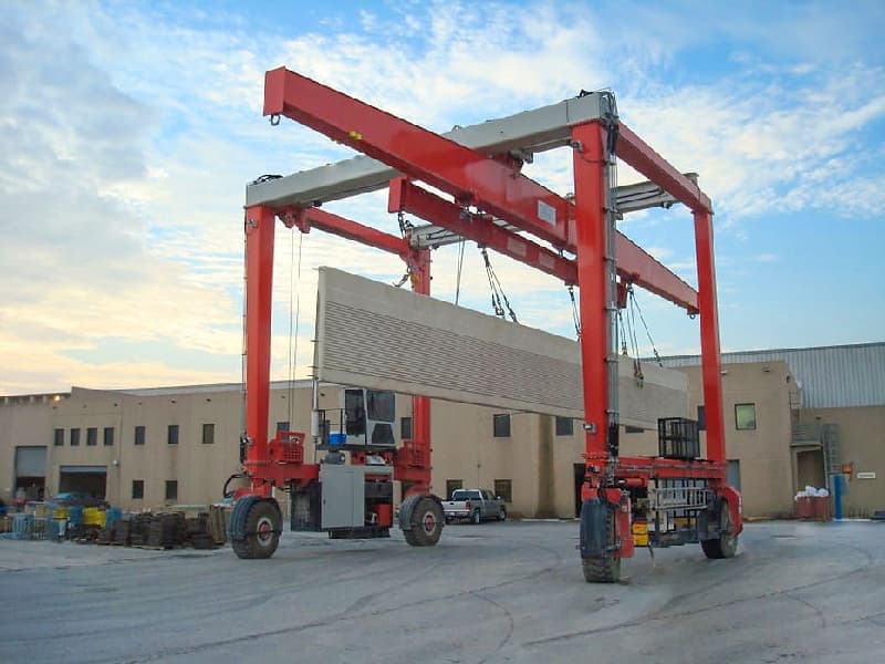 75 Ton Double Girder RTG Crane, 24m Span & 9m Lift