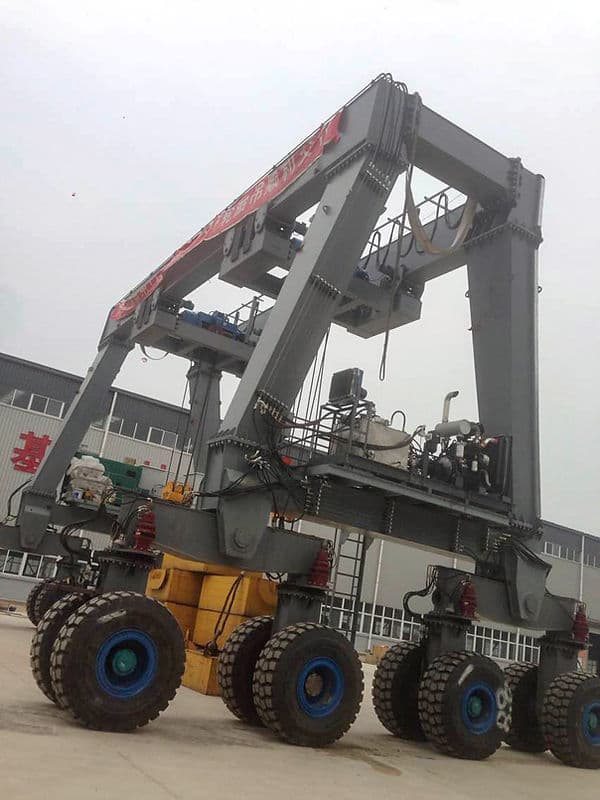 30 Ton High-Stability RTG, 22m Span, 18m Max Lift