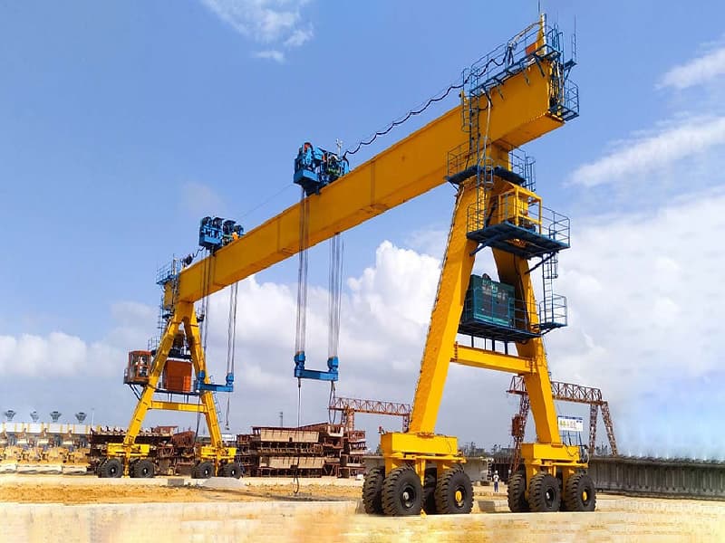 70T Stable Heavy Lift RTG, 35m Span, 16m Lift Height