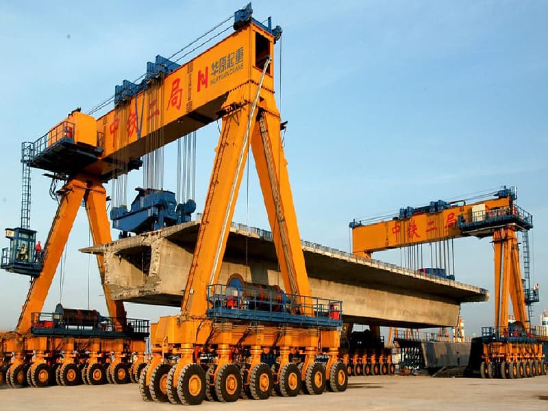 80 Ton Bridge Construction RTG, 20m Span & 15m Lift