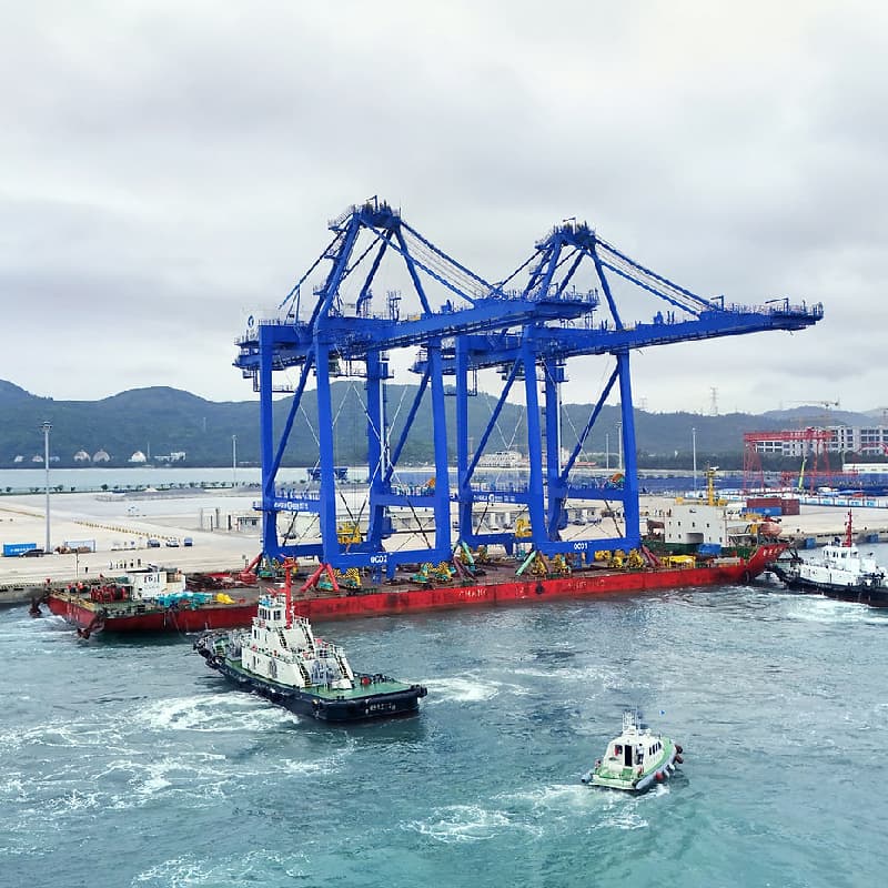 40 Ton STS Crane – 22m Lift, 45m Outreach, Fast Hoisting