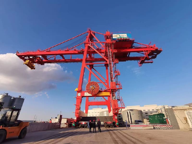 40 Ton STS Crane – 22m Lift, 45m Outreach, Fast Hoisting