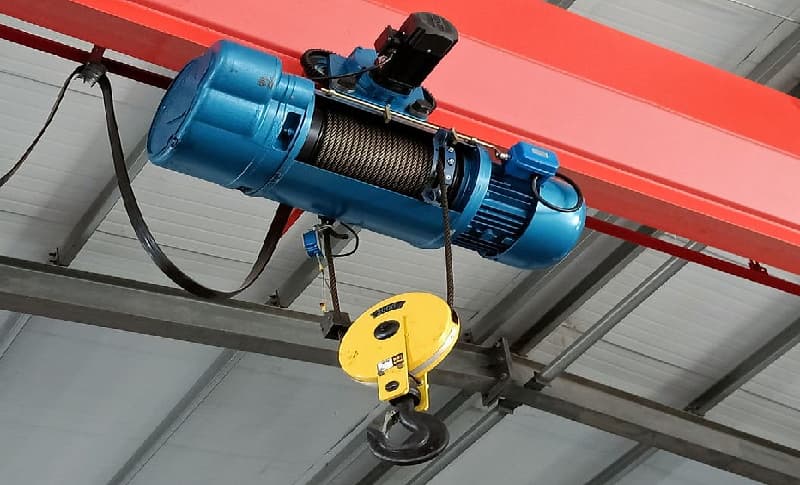 CD1 5 Ton Single Speed Electric Wire Rope Hoist - 6m Lifting Height