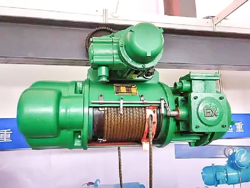 HB Explosion-proof Electric Wire Rope Hoist 3 Ton 12m Lift
