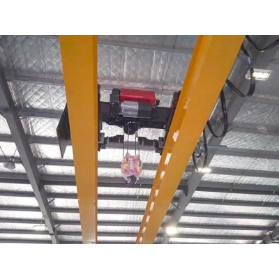 5 Ton Double Girder Trolley Hoist, 12m Lift Height, Robust Construction