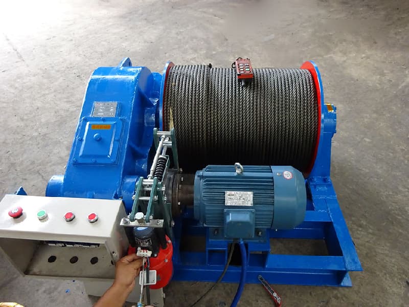 JK Fast Speed Electric Winch, 50 Ton Capacity, 500m Rope, Maximum Power