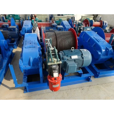 JK Fast Speed Electric Winch, 30 Ton Capacity, 220m Rope, 20-35 m/min