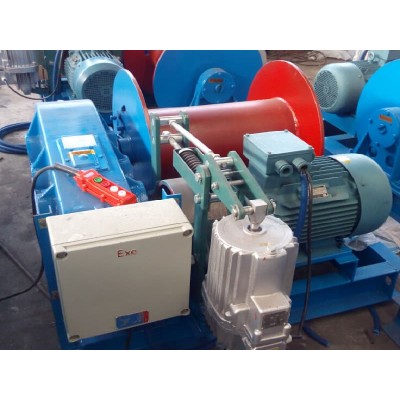 JK Fast Speed Electric Winch, 30 Ton Capacity, 500m Rope, 20-35 m/min