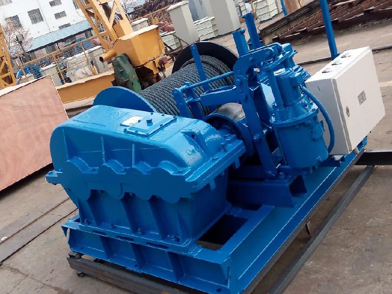 JK Fast Speed Electric Winch, 15 Ton Capacity, 500m Rope, 20-35 m/min