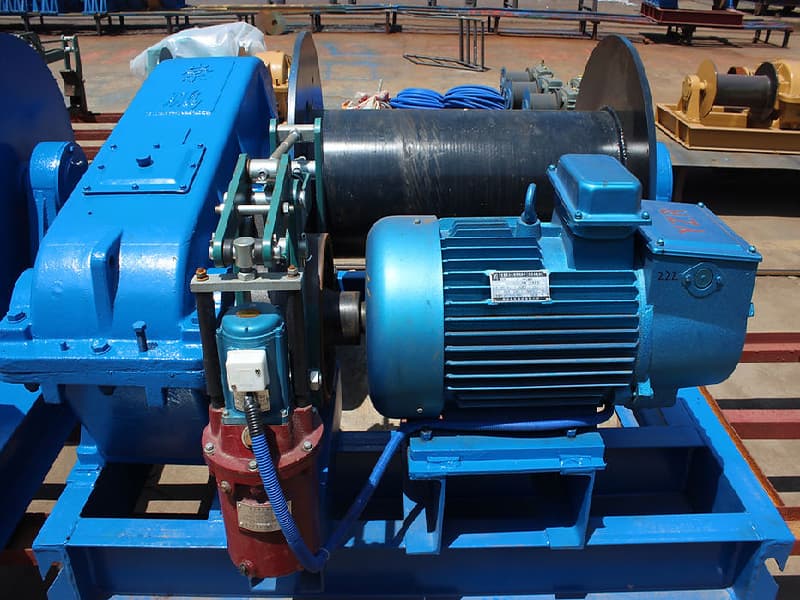JK Fast Speed Electric Winch, 15 Ton Capacity, 500m Rope, 20-35 m/min