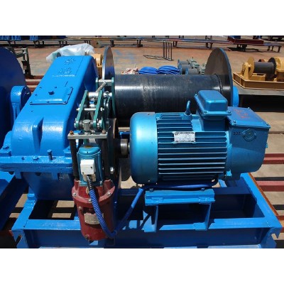 JK Fast Speed Electric Winch, 50 Ton Capacity, 250m Rope, 20-35 m/min